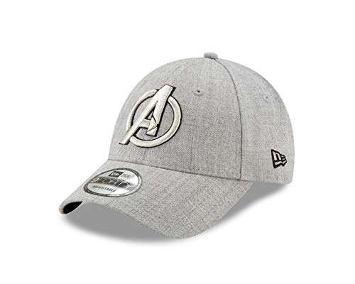 New Era Avengers Symbol Grey 9Forty Adjustable Hat