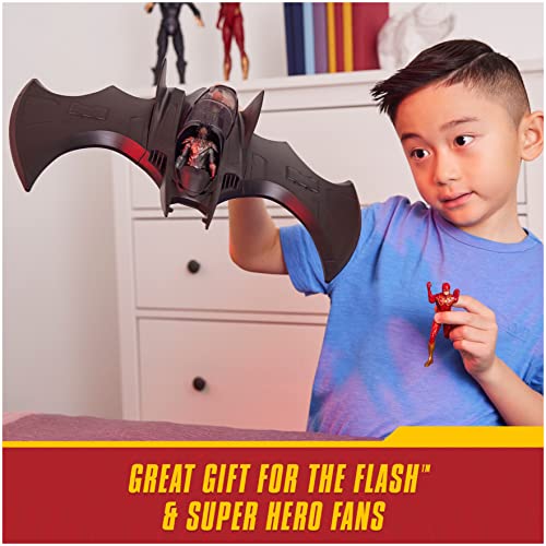 DC Comics, The Flash Batwing Battle Set (Amazon Exclusive)| Supergirl, NAM-Ek, Flash Action Figures, 4-inch | Kids Toys for Boys and Girls Ages 3+