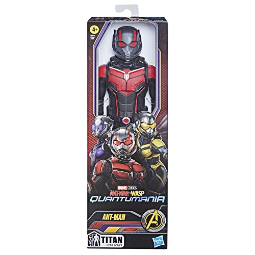 Marvel Quantumania Titan Hero Ant-Man Action Figure, 12-Inch Super Hero Toy for Kids Ages 4 and Up
