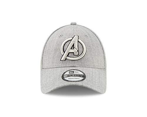 New Era Avengers Symbol Grey 9Forty Adjustable Hat
