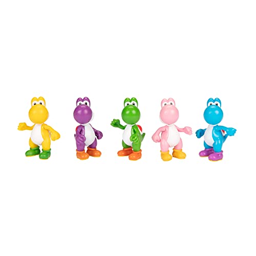 Nintendo Yoshi Figurines Set of 5 6.5 cm