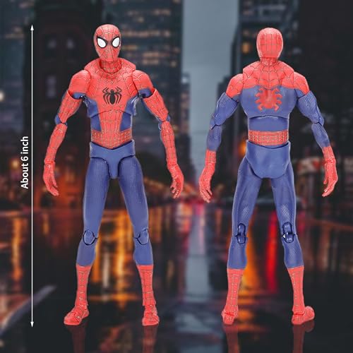 Hero Action Figure - Toys Statue Toy Anime Toy Decoration Ornaments Birthday, Character Ornaments, Hero 6 inches / 16 cm Joints Moveable PVC Figure Model Ornaments Box Set