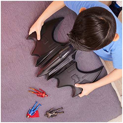 DC Comics, The Flash Batwing Battle Set (Amazon Exclusive)| Supergirl, NAM-Ek, Flash Action Figures, 4-inch | Kids Toys for Boys and Girls Ages 3+