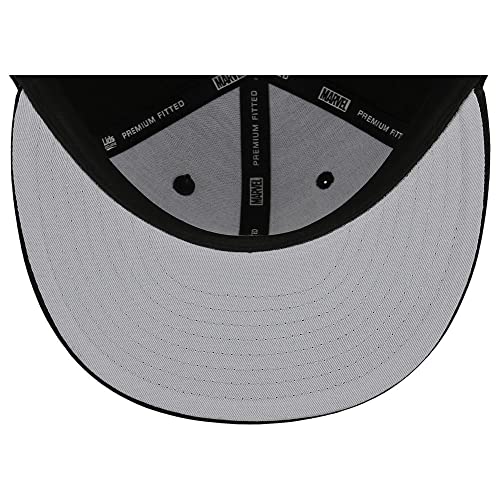 Marvel Thor Fashion Fitted w/Pin Flat Bill Cap Black/Grey