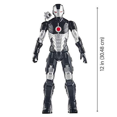 Avengers Titan Hero Series Blast Gear Marvel’s War Machine Action Figure, 12-Inch Toy, Inspired by The Marvel Universe, for Kids Ages 4 and Up