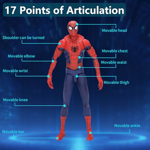 Hero Action Figure - Toys Statue Toy Anime Toy Decoration Ornaments Birthday, Character Ornaments, Hero 6 inches / 16 cm Joints Moveable PVC Figure Model Ornaments Box Set