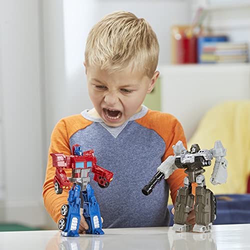 Transformers Heroes and Villains Optimus Prime and Megatron 2-Pack Action Figures. 7-inch, Easter Toys and Gifts for Kids, Ages 6+ (Amazon Exclusive)