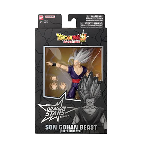 Dragon Ball Super - Dragon Stars - Son Gohan Beast (Super Hero), 6.5" Action Figure