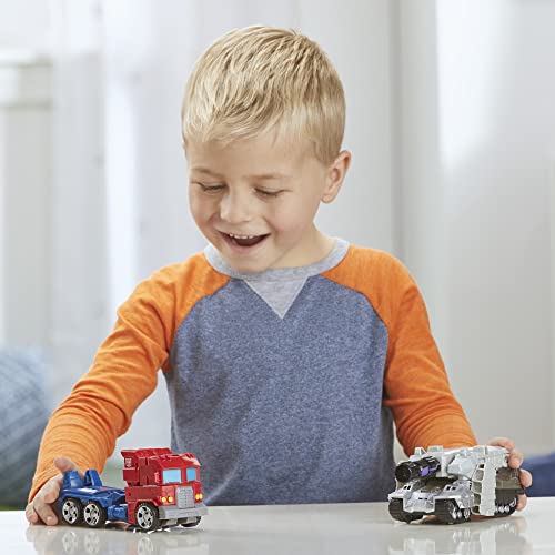 Transformers Heroes and Villains Optimus Prime and Megatron 2-Pack Action Figures. 7-inch, Easter Toys and Gifts for Kids, Ages 6+ (Amazon Exclusive)