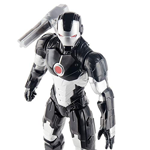 Avengers Titan Hero Series Blast Gear Marvel’s War Machine Action Figure, 12-Inch Toy, Inspired by The Marvel Universe, for Kids Ages 4 and Up