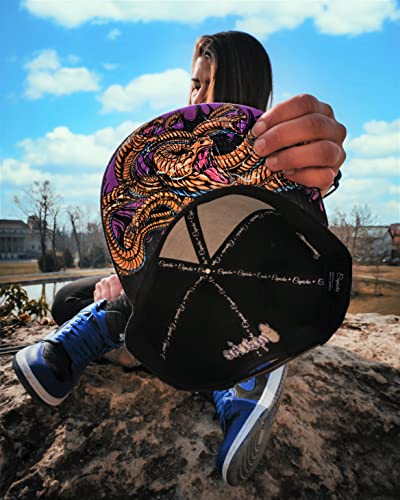 Capiche [99+ Variations] Snapback Cap - Baseball Cap - One Size - Unisex - Men - Hydra