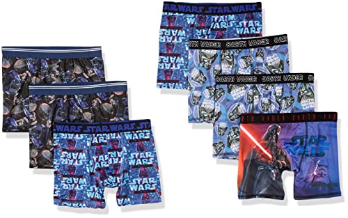 STAR WARS 100% Combed Cotton Briefs and Boxer Briefs and Poly-Blend Athletic Boxer Briefs in sizes 4, 6, 8, 10 and 12