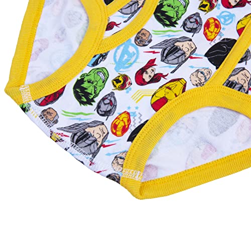 Marvel Boys Underwear - 8-Pack Cotton Toddler/Little Kid/Big Kid Size Briefs Kids Hulk, Captain Americ and more! Assorted