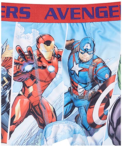 Marvel boys Hero Avengers Underwear Multipacks Boxer Briefs, Avngr 7pk Ath B, 4 US