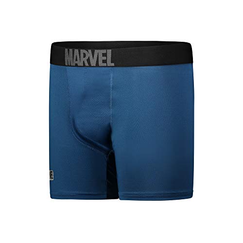 Marvel The Punisher Performance Mesh Underwear Boxer Briefs 3-Pair Pack (Small)