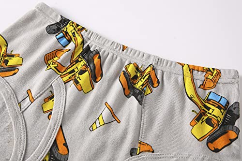 Family Feeling 6 Packs Little Boys' Cotton Assorted Brief Underwear Size 2T