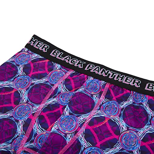 Marvel Boys' Black Panther 7-Pack Athletic Boxer Briefs Underwear Available in Sizes 6, 8, 10