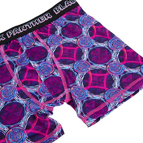 Marvel Boys' Black Panther 7-Pack Athletic Boxer Briefs Underwear Available in Sizes 6, 8, 10