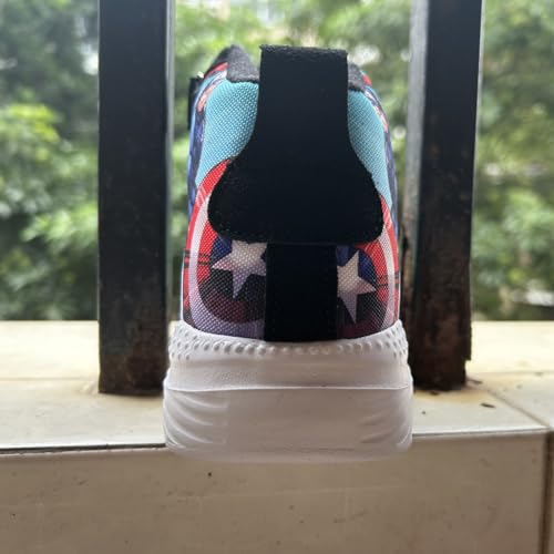 Spyokids Boys' Cartoon Fabric Basketball Shoes Kids High Top Cloth Sneakers Black,1 Big Kid