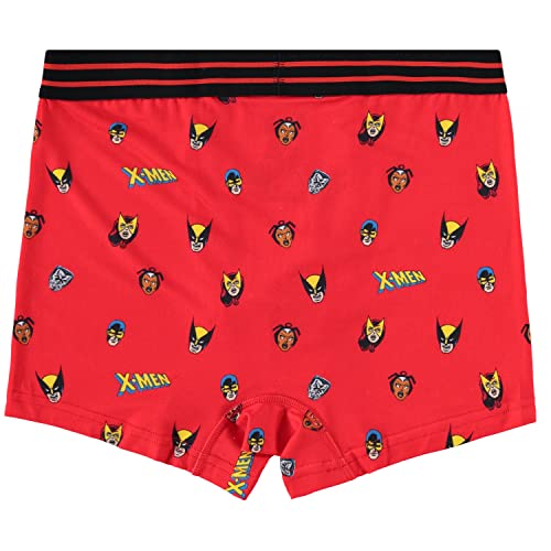 Marvel Mens Comics Boxer Briefs - X-Men Wolverine Mens Underwear - 2 Pack Boxer Briefs (Multicolor, X-Large)