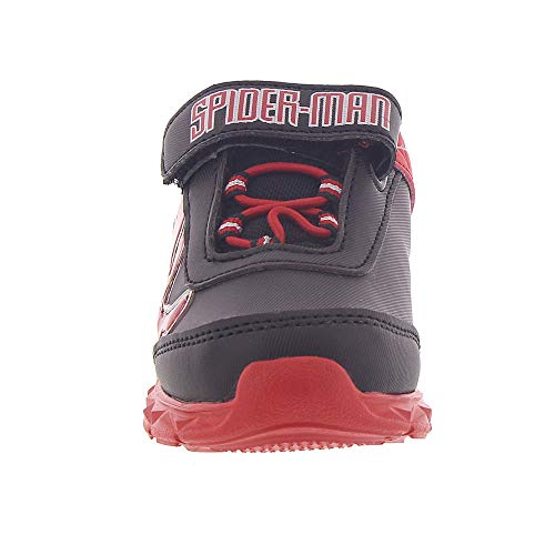 Spiderman Boys Marvel Lighted Athletic/Sneakers Toddler/Little Kid Red (10 M US Toddler)