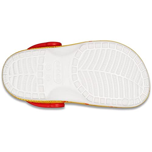 Crocs Kids Classic Winnie The Pooh Clogs | Toddler Shoes, White/Multi, 10 US Unisex