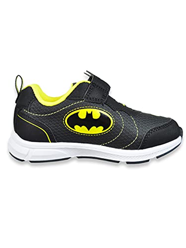 Josmo Kids Boys Batman Sneakers (Toddler/Little Kid), Size 7 Toddler, Batman Logo