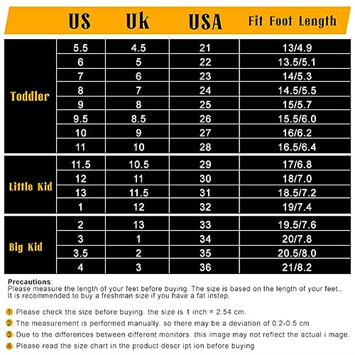 RAYCHY Children's Casual Shoes Boys Breathable Non-Slip Light Sneakers Unisex Luminous Sneakers for Girls Sport Running Shoes(9.5,Blue)