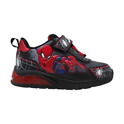 Favorite Characters Spiderman™ Lighted Athletic 0SPF387 (Toddler/Little Kid) Black 9 Toddler M