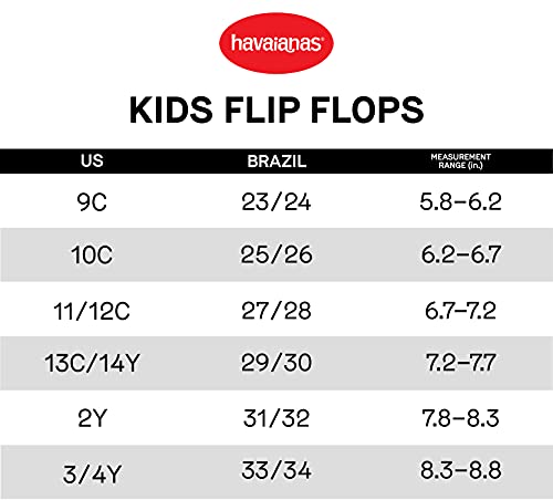 Havaianas Kids Max Marvel Flip Flops - Marvel Shoes for Boys & Girls - Orange Citrus, 2 Little Kid