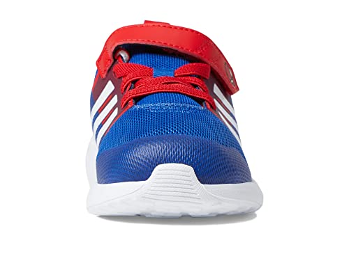 adidas Fortarun 2.0 Running Shoe, Team Royal Blue/White/Better Scarlet (Spider-Man), 3 US Unisex Little Kid