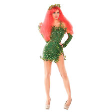 Party King womens Poisonous Villain With Gloves and Headpiece Adult Sized Costumes, Green, Medium US