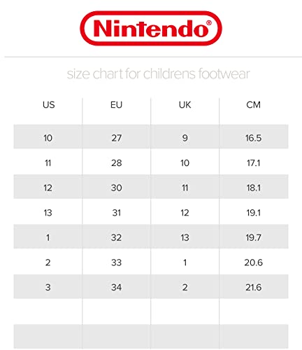 Super Mario Light-Up Running Shoes for Boys, Mario & Luigi Mismatch Sneaker with Hook-and-Loop Strap, Black/Blue, Little Kid Size 12