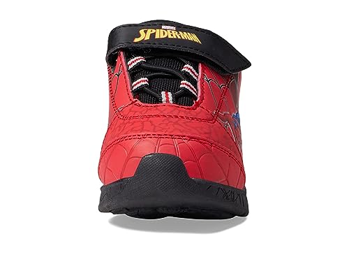 Favorite Characters Boy's Marvel Spiderman™ Light-Up Sneaker SPF342 (Toddler/Little Kid) Red 9 Toddler M