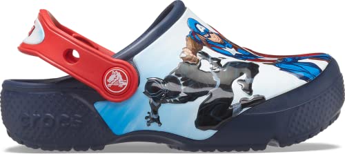 Crocs Kids' Superhero Clog, Avengers Patch, 10 US Unisex Toddler