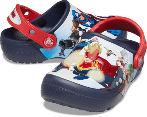 Crocs Kids' Superhero Clog, Avengers Patch, 10 US Unisex Toddler