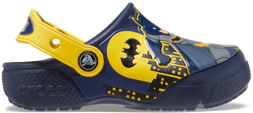 Crocs Kids' Superhero Clog , Batman/Navy, 11 Little Kid