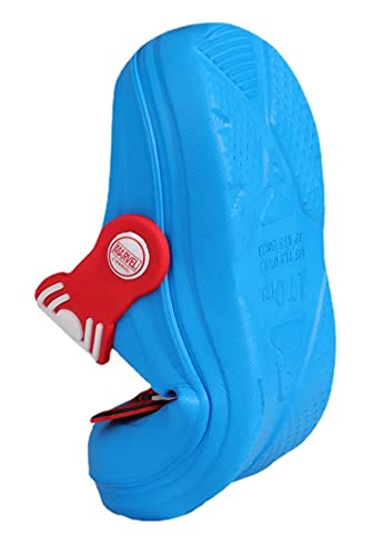Everyday Delights Marvel Spider-Man Avengers Clogs Slip on Water Shoes Casual Summer for Boys Kids Children - Red M Size, Medium Little Kid