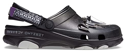 Crocs Unisex Marvel Superhero Clogs, Spiderman, Black Panther and Captain America Shoes, Multi, Numeric_7 US Men