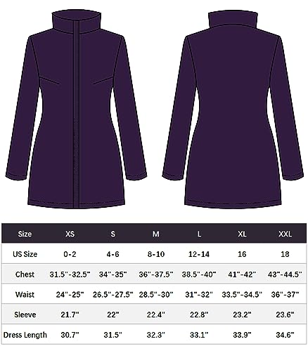 DAZCOS Satoru Cosplay Costume Women US Size Purple Dress with Glasses (L)