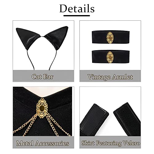 paloli Women Cosplay Costume Egyptian Cosplay Outfit With Adjustable Waist And Crossed Strap Top Babydoll Lingerie