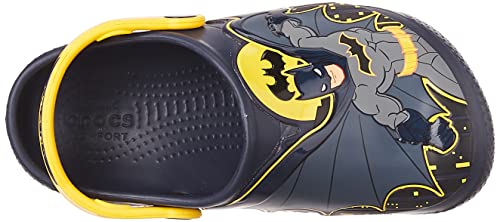 Crocs Kids' Superhero Clog , Batman/Navy, 11 Little Kid