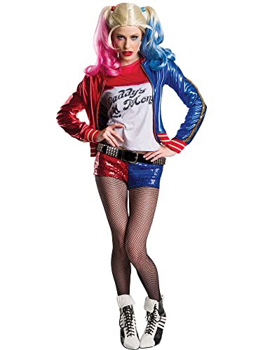 Charades womens Suicide Squad Harley Quinn Costume, Adult Sized Costume, Multicolor, Large US