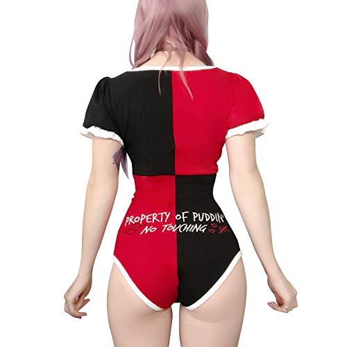 Littleforbig Cotton Romper Onesie Pajamas Bodysuit - Crazy Clown Onesie XS