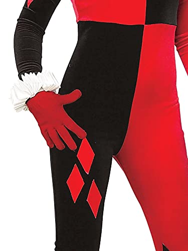 Rubie's womens Dc Comics Harley Quinn Adult Sized Costumes, Red/Black, Small US