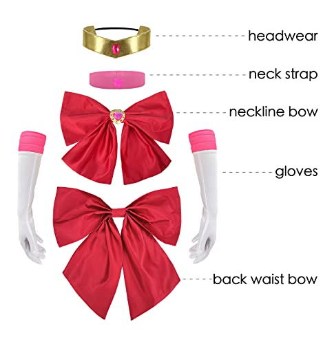 Sinkawa Jackets Anime Outfits Moon Cosplay Costume For Women Girls Kids-S