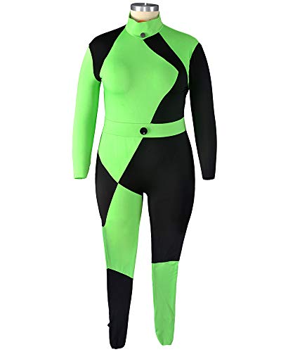 miccostumes Women's Miss Go Bodysuit Jumpsuit with Gloves and Leg Bag Cosplay Costume (Small)