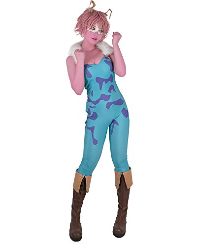 miccostumes Women's Anime Hero Cosplay Costume with Horn Hair Clips(M)