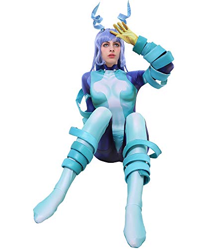miccostumes Women's Anime Hero 3D Printed Bodysuit Cosplay Costume with Accessories (L, Multicolored)