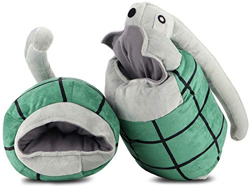 Roffatide Anime Katsuki Bakugo Plush Pillow Cosplay Grenade Shaped Gloves Throw Pillows 2 Pieces